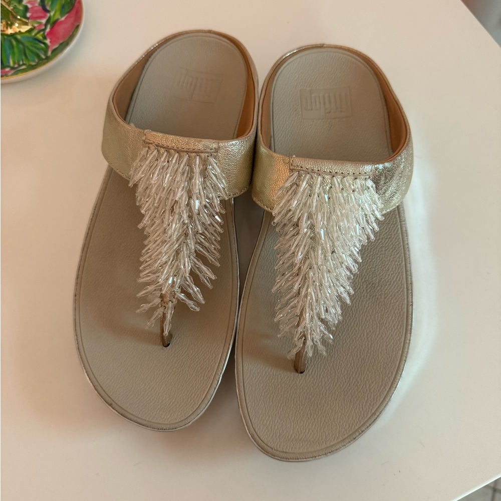 Fitflop Metallic Sandals - Picture 5 of 12